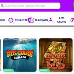 Current PlayOJO live casino lobby with real live dealer tables